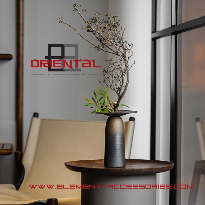Innovative Keramikvase im High-End-Design, East+West, ULF28BB - Yucca Deko