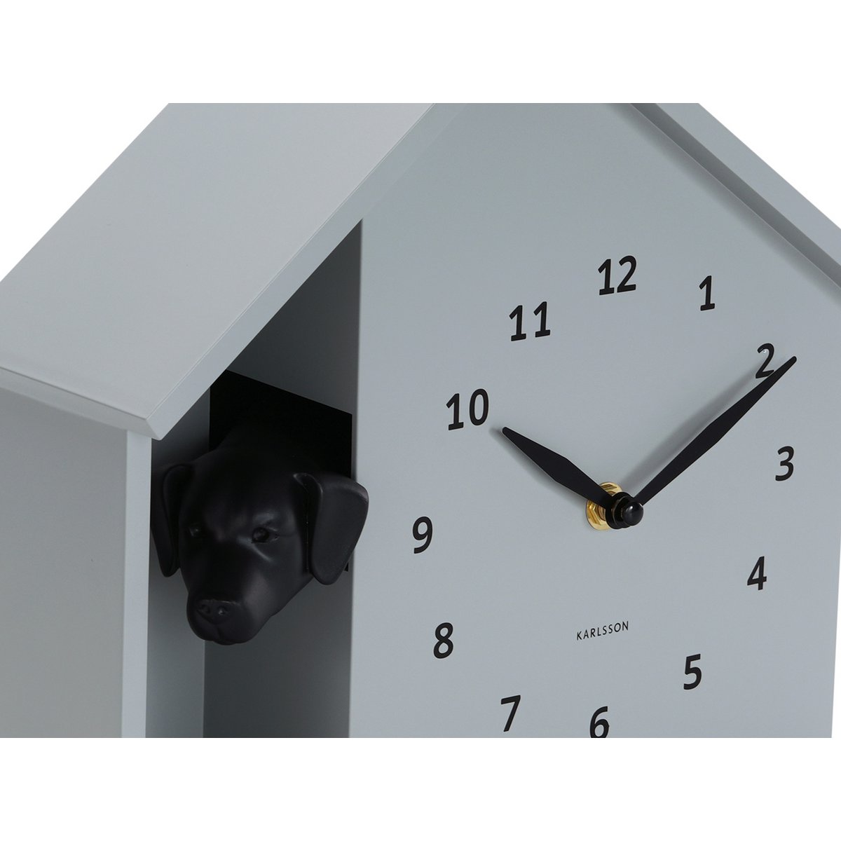Wanduhr Spähender Hund - Yucca Deko