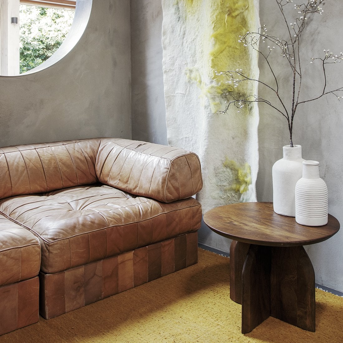 Bullnose Side Tabelle 55 cm - Yucca Deko