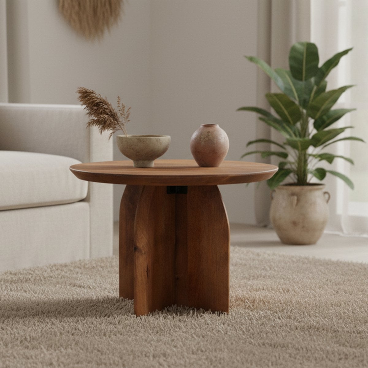 Bullnose Side Tabelle 55 cm - Yucca Deko