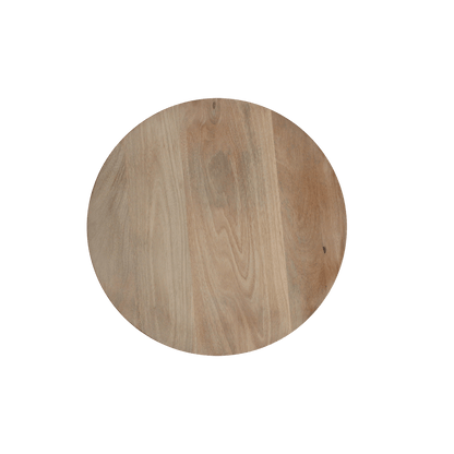 Bullnose Side Table Natural 50 cm - Yucca Deko
