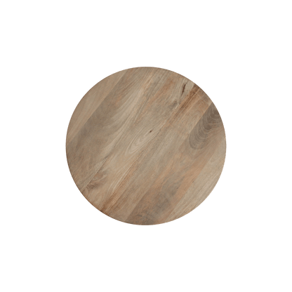 Bullnose Side Table Natural 55 cm - Yucca Deko