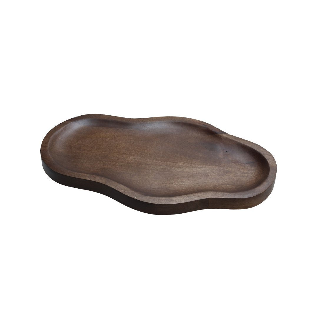 Dienblad - Bauru walnut - Yucca Deko
