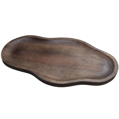 Dienblad - Bauru walnut - Yucca Deko