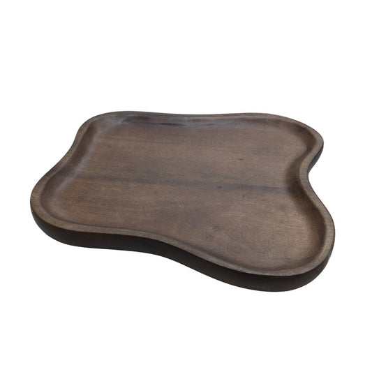 Dienblad - Breckenridge walnut - Yucca Deko