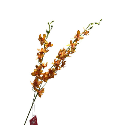 Gelbe Phalaenopsis | Seide Künstliche Blütenlänge 100 1pcs - Yucca Deko