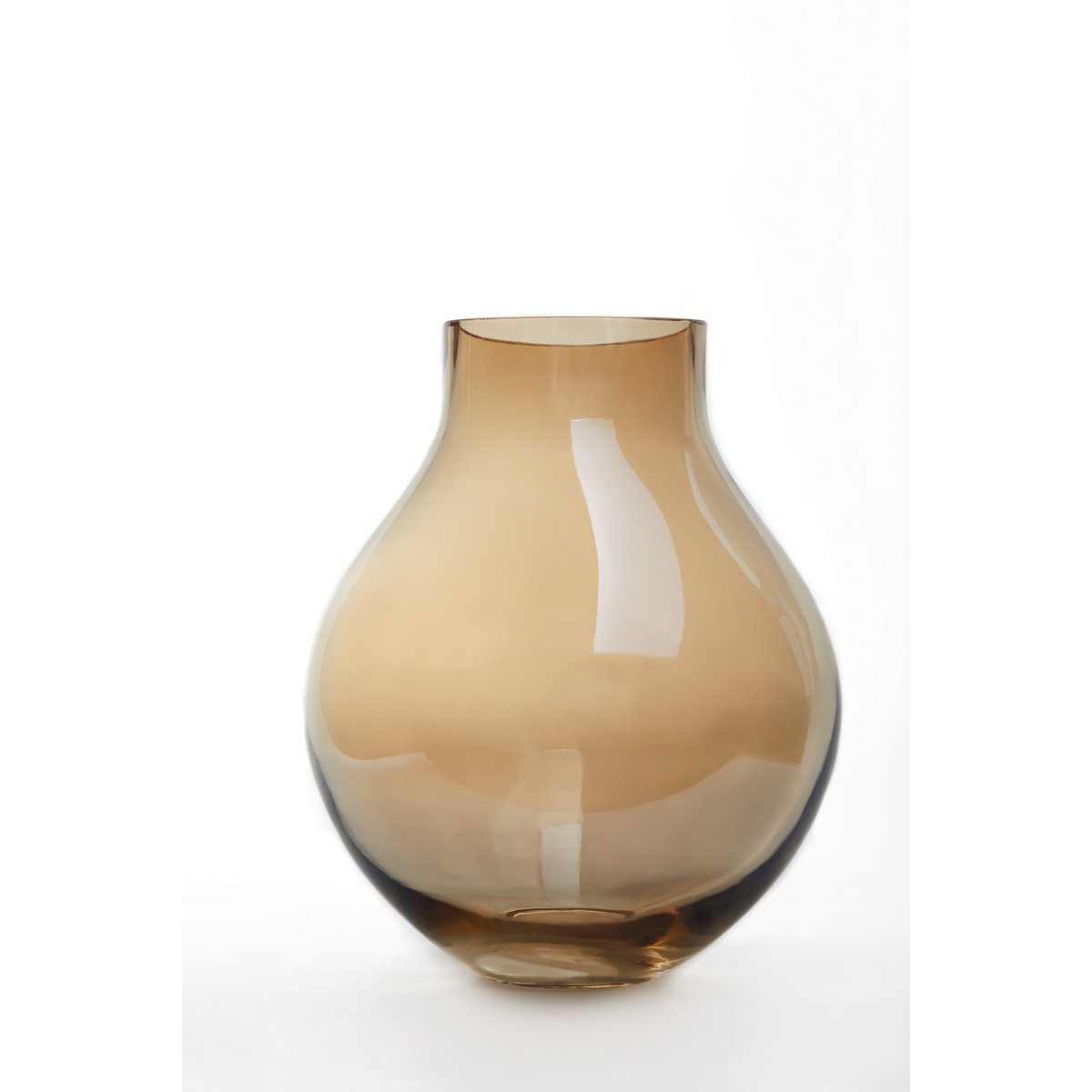 Glasvase in Kolbenform,Serie: ENVIE - Yucca Deko