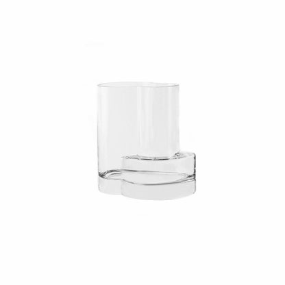 Glasvase von höchst innovativem Design mit konstruktivistischem Touch, FUSION 20 Klarglas - Yucca Deko