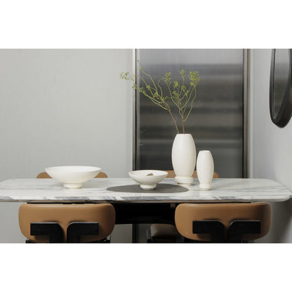 Große Schüssel im modernen Design, aus Mikrozement, schwarz, RUD12WH - Yucca Deko