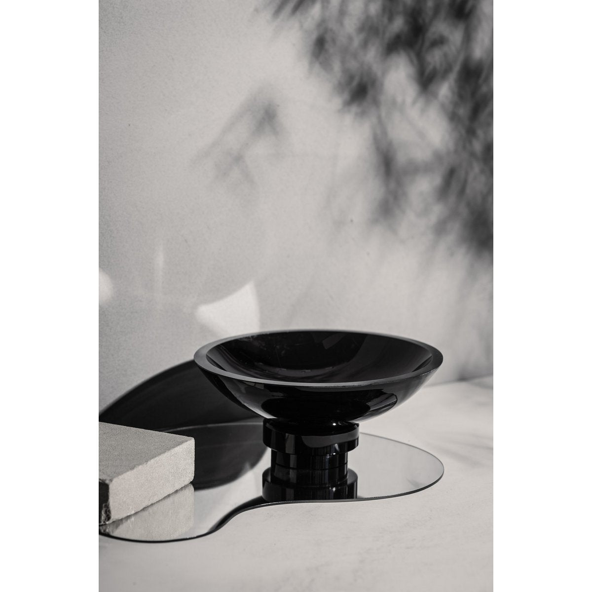 große Schüssel modernes innovatives Design, RUD12ZW, Luxusglas - Yucca Deko