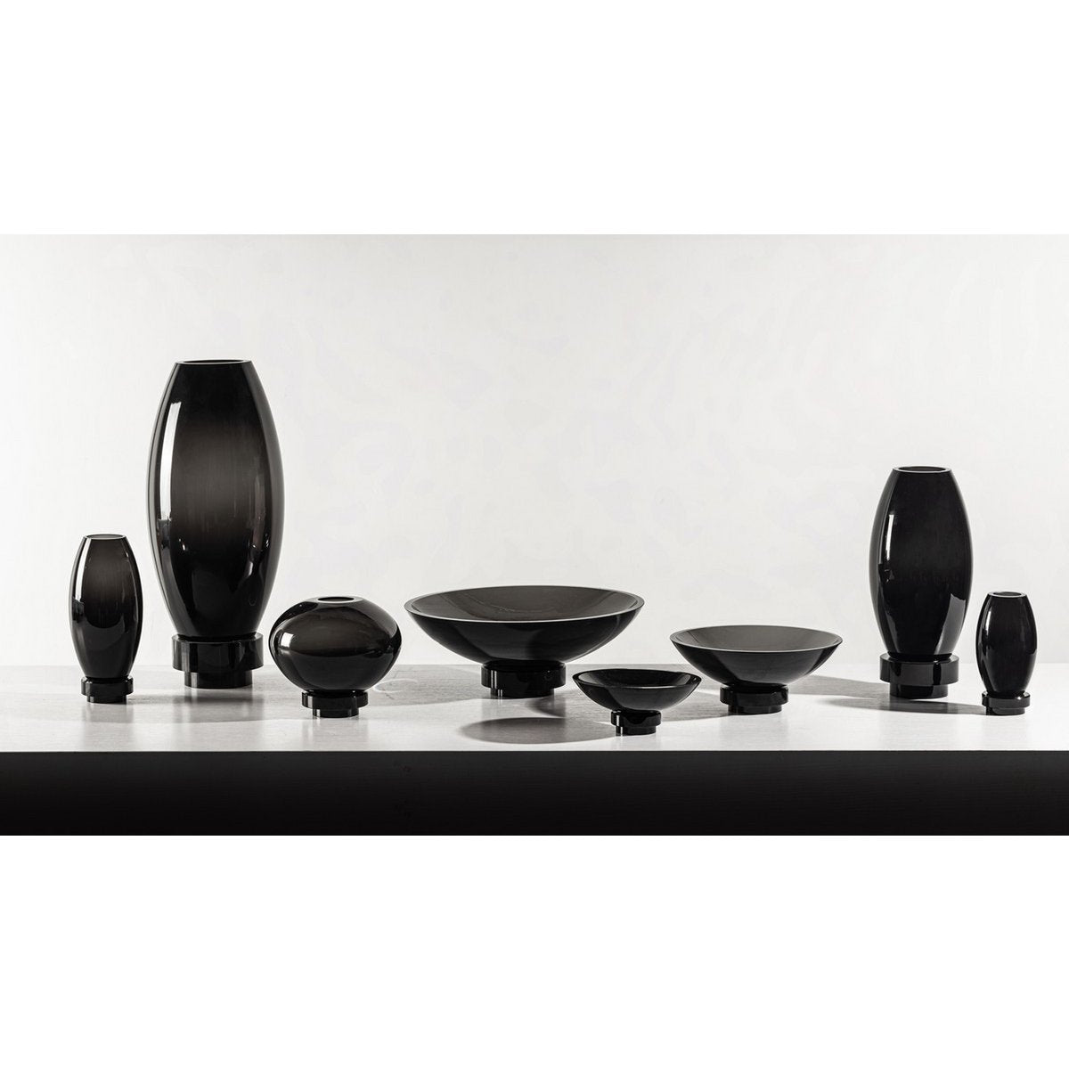 große Schüssel modernes innovatives Design, RUD12ZW, Luxusglas - Yucca Deko