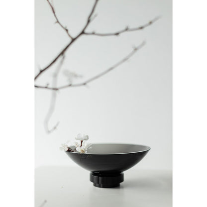 große Schüssel modernes innovatives Design, RUD12ZW, Luxusglas - Yucca Deko
