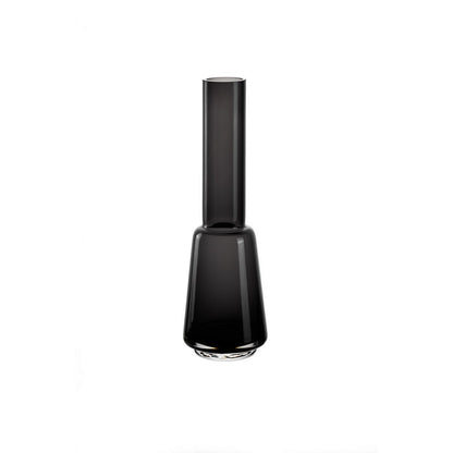 Große Vase im modernen Retro-Design, tiefgraue Farbe, TYLER14 grau - Yucca Deko