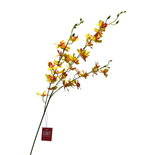 Hellgelbe Phalaenopsis | Seide Künstliche Blütenlänge 100 1pcs - Yucca Deko