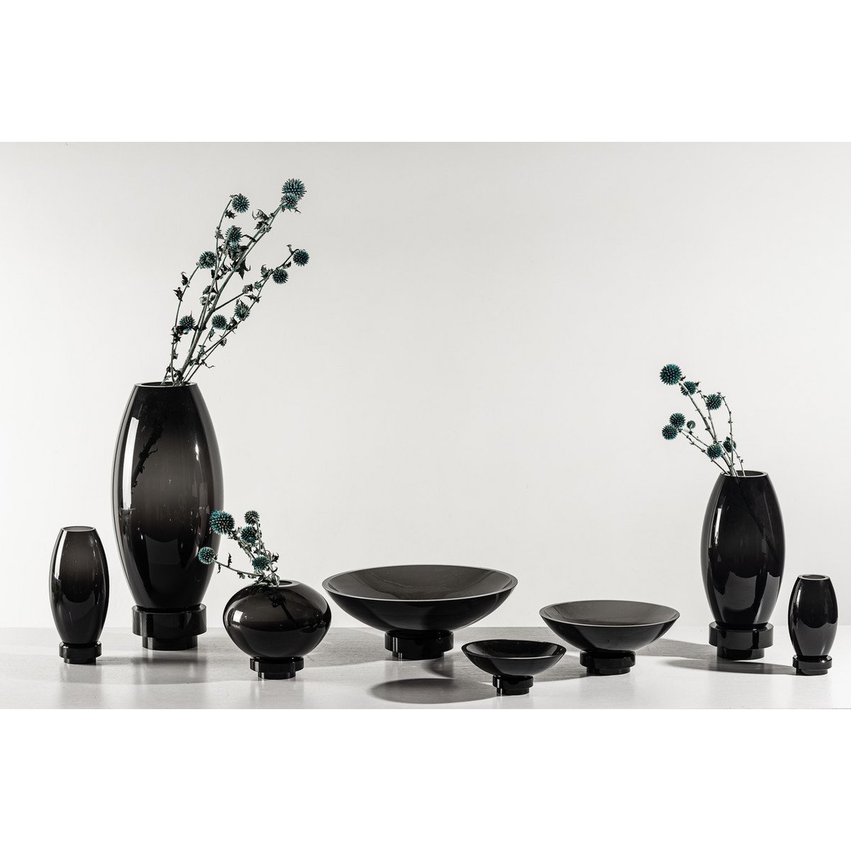 innovative Designschale, hochwertiges Glas, RUD10ZW - Yucca Deko