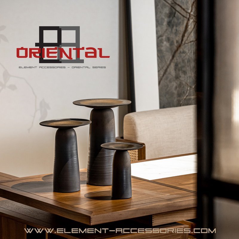 Innovative Keramikvase im High-End-Design, East+West, ULF28BB - Yucca Deko