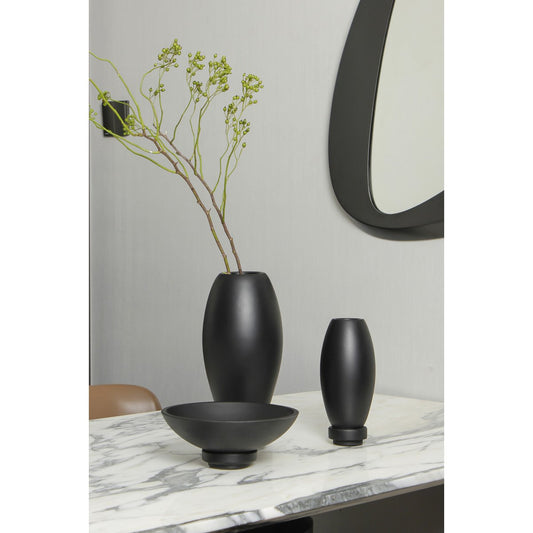 Innovative moderne Vase, Mikrozement, Top Design, RUD22BK - Yucca Deko