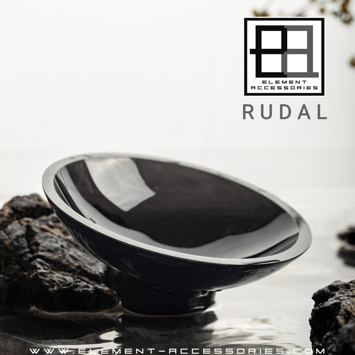 Innovative moderne Vase, Top-Design, Rückseite High-End-Glas. RUD22ZW - Yucca Deko