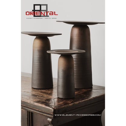 innovative, NewModern hohe Keramikvase East+West ULF35 - Yucca Deko