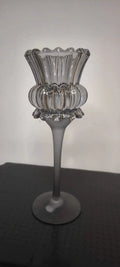 Kerzenständer Glas Light&Living 23cm - Yucca Deko