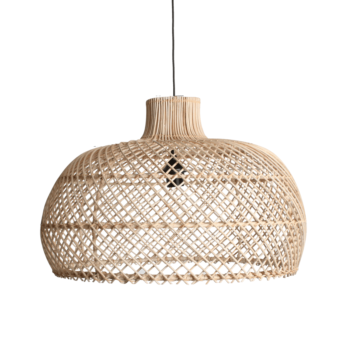 Labyrinth Hanging Lampe Naturel groß - Yucca Deko