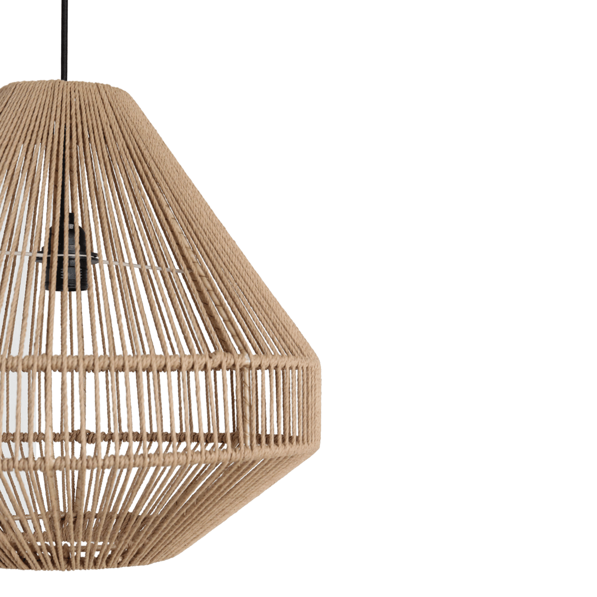 Linea Hanging Lamp Diamond Natural - Yucca Deko