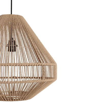 Linea Hanging Lamp Diamond Natural - Yucca Deko