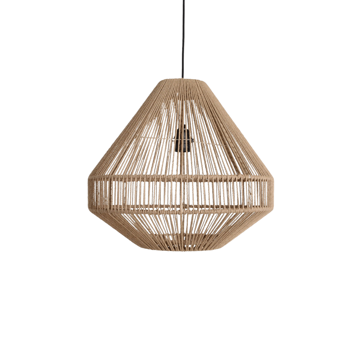 Linea Hanging Lamp Diamond Natural - Yucca Deko