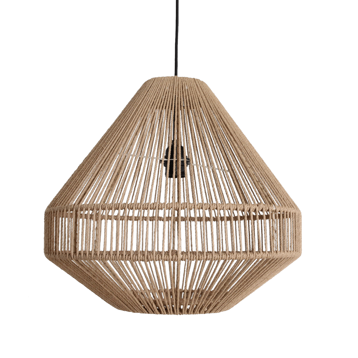 Linea Hanging Lamp Diamond Natural - Yucca Deko