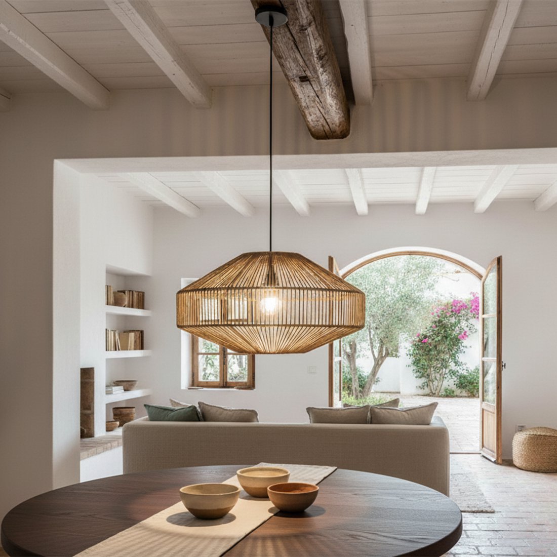 Linea Hanging Lamp Edelstein natürlich - Yucca Deko
