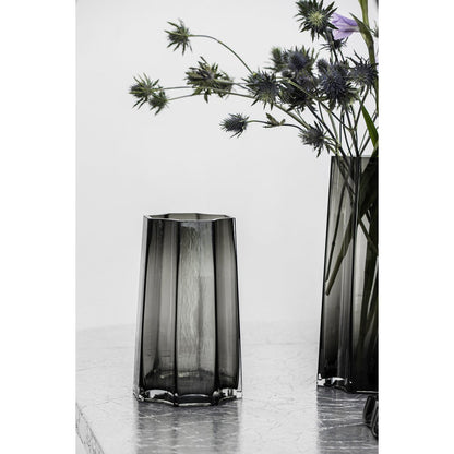 Modern-Classic Luxury Vase, stilvolles Design, LENOX 30 Grey - Yucca Deko