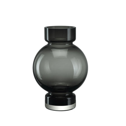 moderne kugelförmige Luxusvase ORURO – 9 mm dickes Glas - Yucca Deko