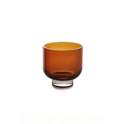 Moderne niedrige Vase oder Schale, Sober Design, OMAHA07AM - Yucca Deko