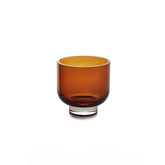 Moderne niedrige Vase oder Schale, Sober Design, OMAHA07AM - Yucca Deko