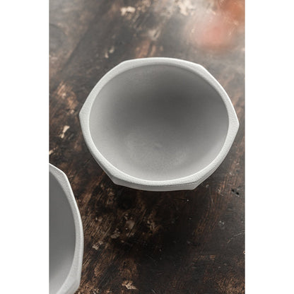 Moderne Schüssel im asiatischen Stil, hochwertiges Design und Finish, KUNYU22WH - Yucca Deko