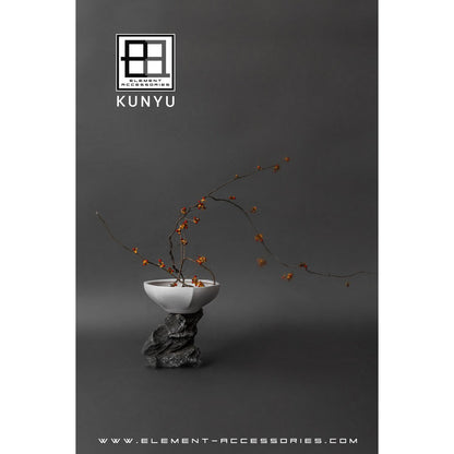 Moderne Schüssel im asiatischen Stil, hochwertiges Design und Finish, KUNYU22WH - Yucca Deko