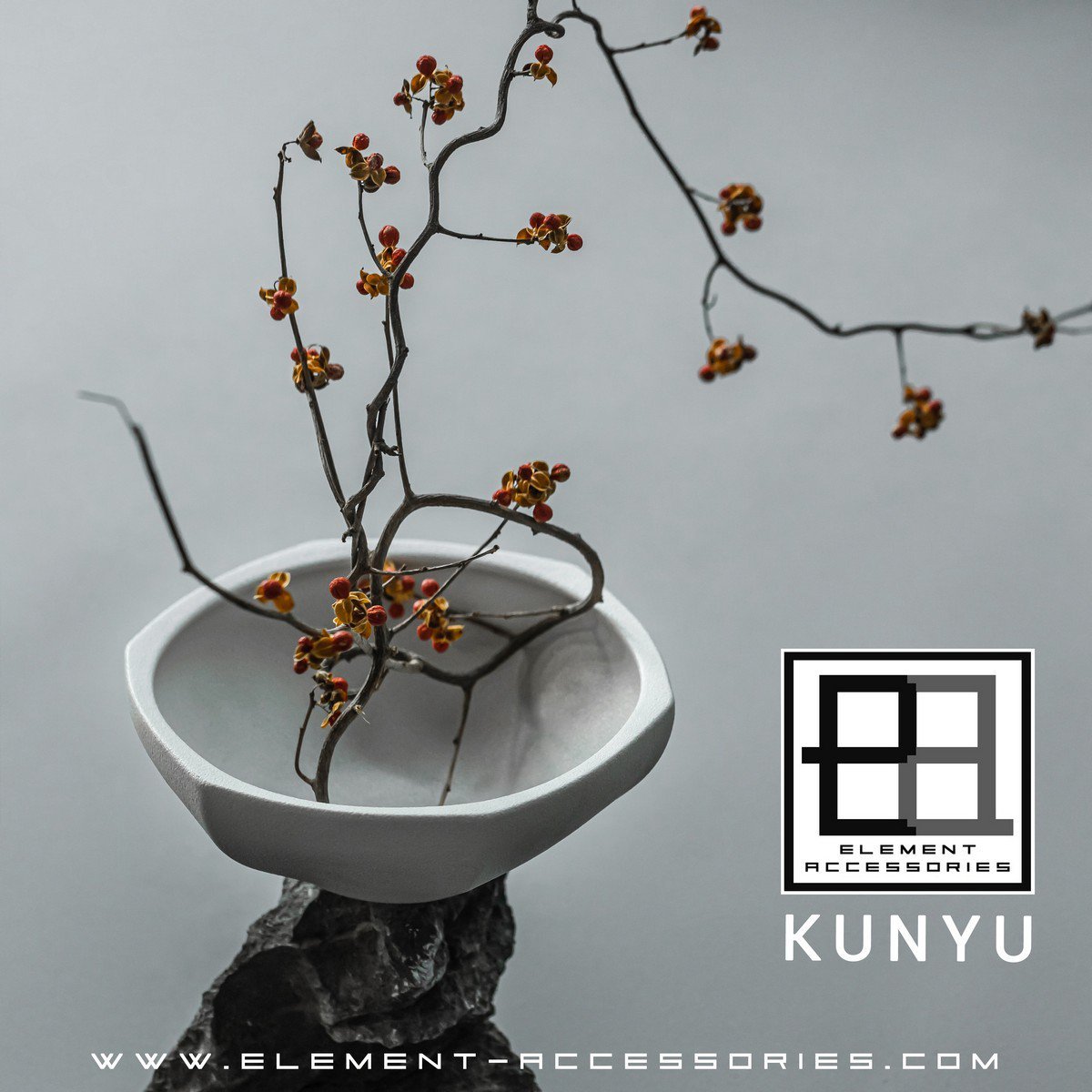 Moderne Schüssel im asiatischen Stil, hochwertiges Design und Finish, KUNYU22WH - Yucca Deko