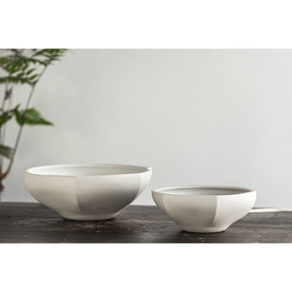 Moderne Schüssel im asiatischen Stil, hochwertiges Design und Finish, KUNYU22WH - Yucca Deko