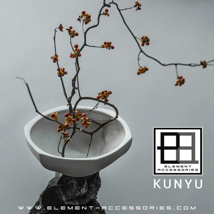 Moderne Schüssel im asiatischen Stil, hochwertiges Design und Finish, KUNYU30WH - Yucca Deko