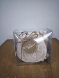 Muschelgirlande Boltze Capiz 180cm Beige - Yucca Deko