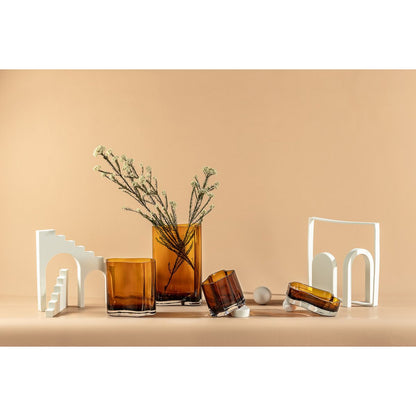 Neue große Schüssel oder Teller im modernen Design, inspiriert von CORAL und Aalto, COR08AM - Yucca Deko