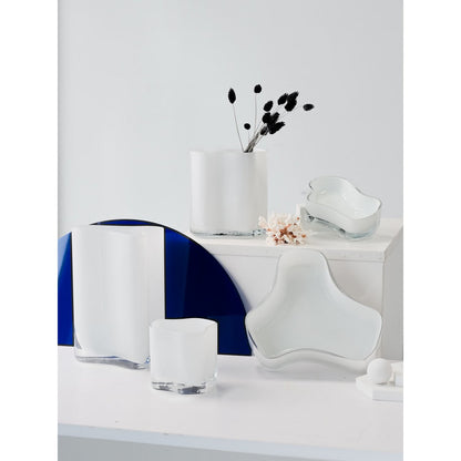 Neue große Schüssel oder Teller im modernen Design, inspiriert von CORAL und Aalto, COR08WH - Yucca Deko