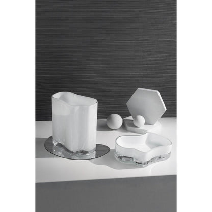 Neue große Schüssel oder Teller im modernen Design, inspiriert von CORAL und Aalto, COR08WH - Yucca Deko