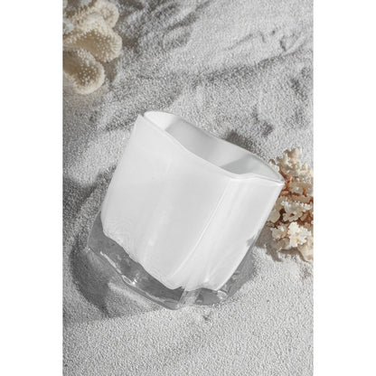 Neue moderne Designvase, inspiriert von CORAL und Aalto, COR13WH - Yucca Deko