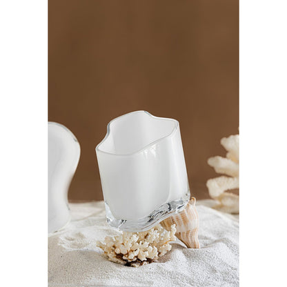 Neue moderne Designvase, inspiriert von CORAL und Aalto, COR13WH - Yucca Deko