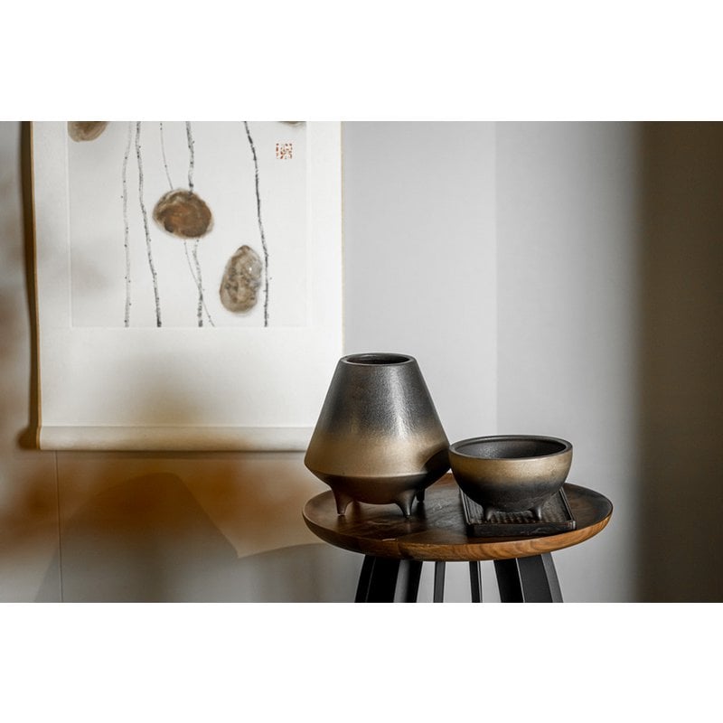 Neue moderne Keramik Glob große Schale Ost+West, OTA10BB - Yucca Deko