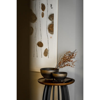 Neue moderne Keramik Glob große Schale Ost+West, OTA10BB - Yucca Deko