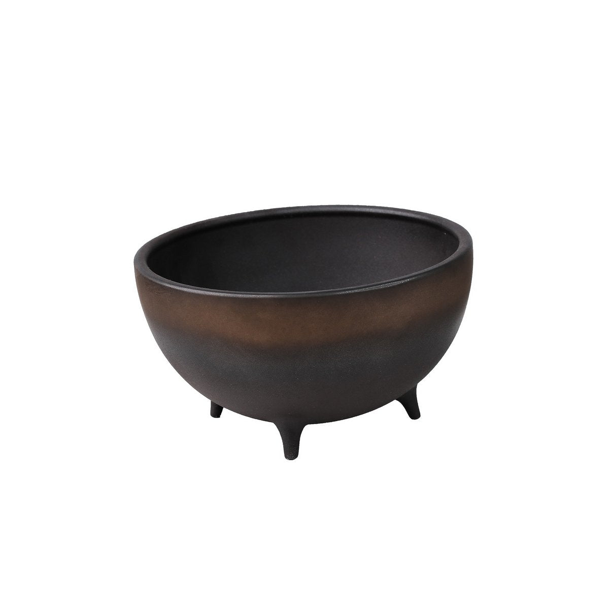 Neue moderne kugelförmige Keramikschale East+West, OTA08BB - Yucca Deko