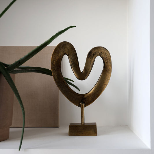 Ornament - Casa Nova im Alter von Messing - Yucca Deko