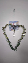 Perlen Herz Bell Arte 18cm - Yucca Deko